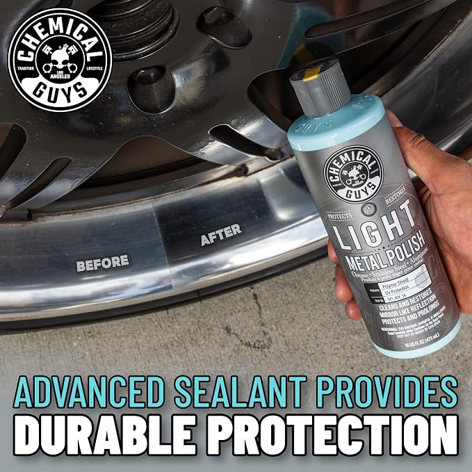 Chemical Guys Light Metal Polish, 16 Fl Oz