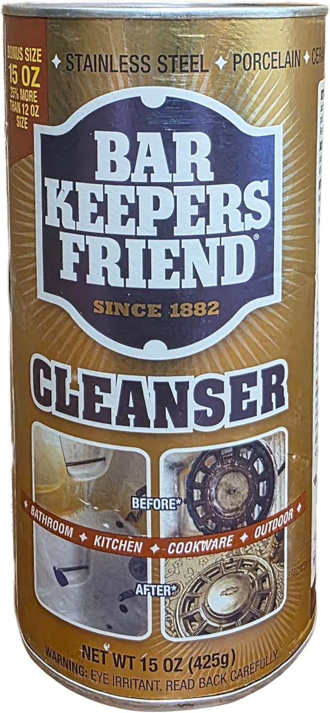 Bar Keepers Friend® Cleanser & Polish: 15 OZ