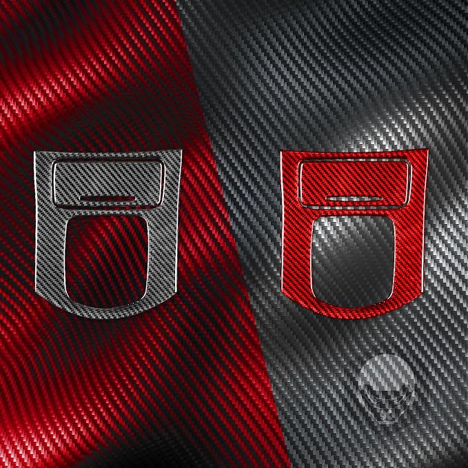 Real Carbon Fiber Trim for Infiniti Accessories | for G35 G37 X 2007 2008 2009 2010 Sedan Coupe Convertible Center Console Gear Shift Panel Interior Thick Overlay Decal