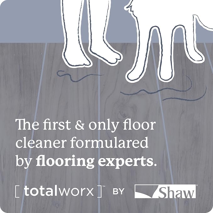 Shaw Floors Hard Surface Cleaner- 128 Fl Oz - Refill for Spray Mops and Spray Bottles - Ideal for Hardwood, Vinyl, Ceramic, Glass, Countertops, and MORE | Makes 4 (32oz) bottles
