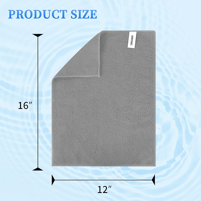 FIXSMITH Shop Towels-800 Pack, Multi-Functional Shop Rags, 12 x 16 in Microfiber Cleaning Cloth, Highly Absorbent Cleaning Rags, Cleaning Towels for Car Kitchen Home Office