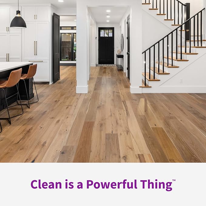 Rejuvenate Wood Floor Cleaner Refill, 1 Gallon, Cleans and Protects All Sealed Hardwood Floors and Dries Fast for a Streak-Free Clean | Cleans & Revitalizes Sealed Hardwood, Breaks Down Dirt & Grime; Refills 32oz Wood Floor Cleaner, Safe For Pets & Kids
