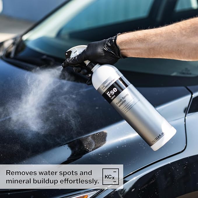KOCHCHEMIE - Finish Spray Exterior Quick Detailer with Limescale Remover - Cleans, Maintains, and Preserves External Vehicle Surfaces, Glass, and Plastics; Ideal for Quick Finishing (1 Liter)