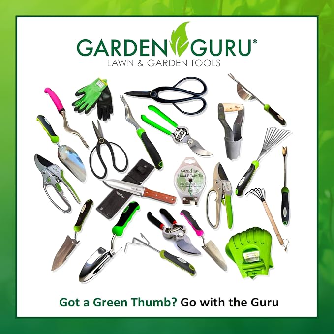 Garden Guru Leaf Scoops Rake Claws, Ergonomic, Large Hand Held Garden Rakes for Fast & Easy Leaf and Lawn Grass Snow Removal