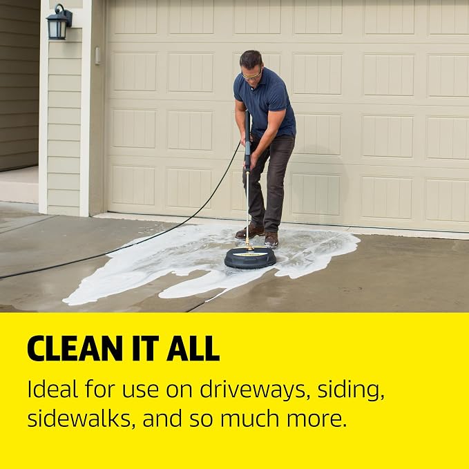 KÄRCHER Multi Purpose Pressure Washer Detergent, Highly Concentrated | Removes Dirt and Grime from Fences, Siding, Patios, Driveways, Sidewalks, Concrete and More, Makes up to 40 gal of Cleaner