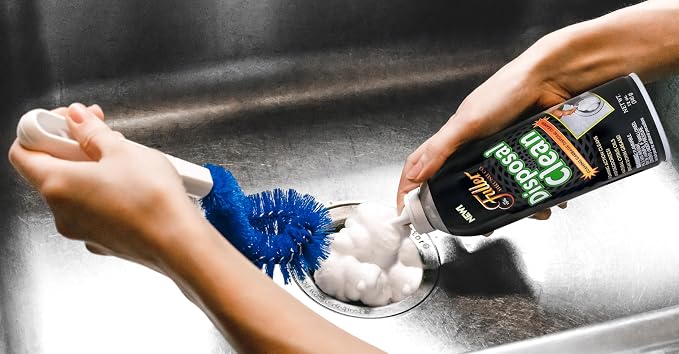 Fuller Brush Garbage Disposal Cleaner– 12 oz Bottle – Foaming Citrus Degreaser for Kitchen Sink Odor Removal and Drain Cleaning – Citrus Scent (Pack of 2)