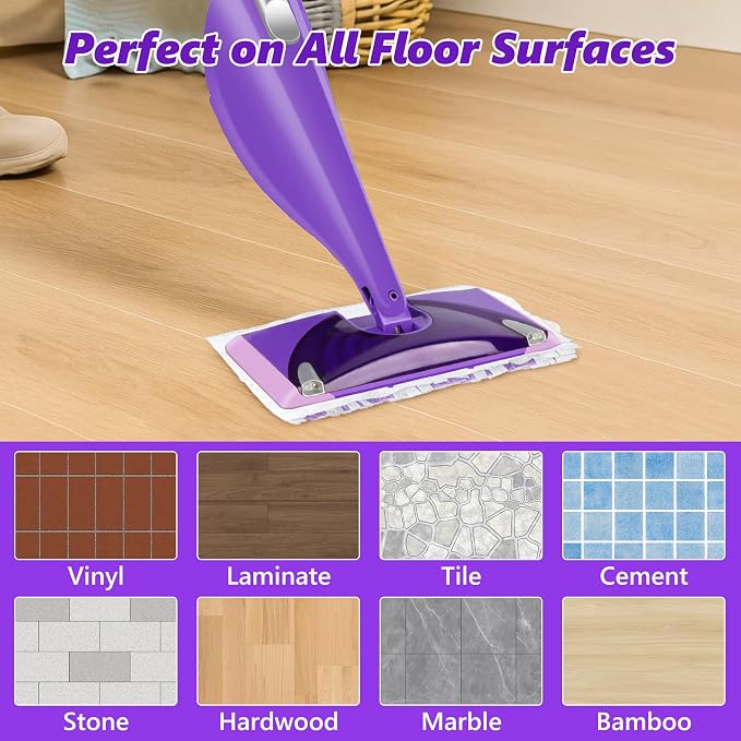 Disposable Mop Pads Refills for Swiffer WetJet Spray Mop - Wet Jet Refill Pads for All Purpose Multi Surface Hardwood Floor Cleaning - Thickened and Super Absorbent - 30 Count
