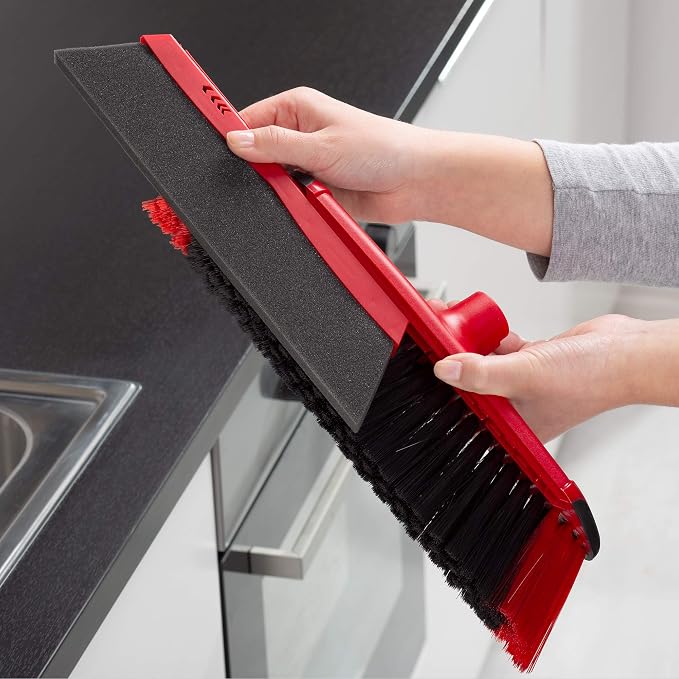 Vileda 160496 DuActiva 2-in-1 Anti-Dust Broom Plus 2in1 Dustpan and Brush Set