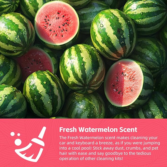 ColorCoral Cleaning Gel for Car Universal Gel Cleaner Auto Detailing Car Vent Keyboard Cleaning Putty Car Interior Cleaner Dashboard Dust Remover Putty Auto Duster Cleaning Kit 160G - Rose Red | Cleaning Putty Detailing Car slime Vent Keyboard Car Inte...