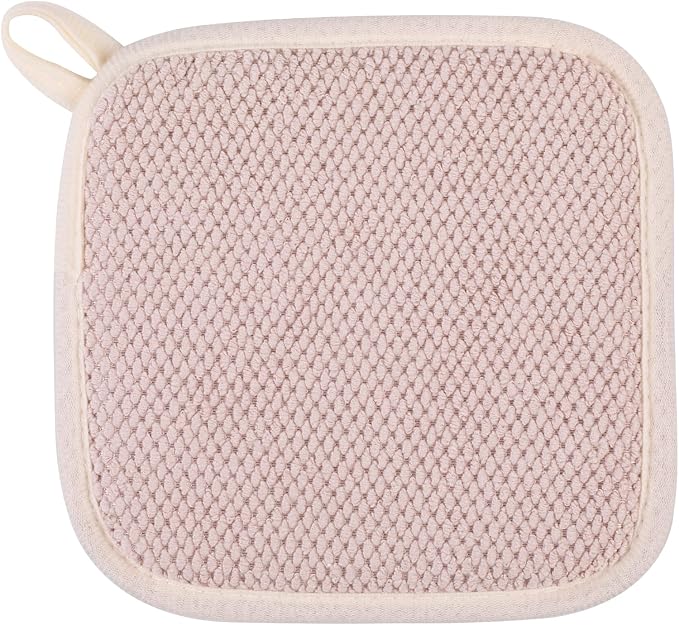 GeeRic Microfiber Dish Drying Mat, Super Absorbent Kitchen Dish Drying Pad, Reversible Gift Mats for Countertop, 7 * 7 inch Beige