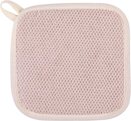GeeRic Microfiber Dish Drying Mat, Super Absorbent Kitchen Dish Drying Pad, Reversible Gift Mats for Countertop, 7 * 7 inch Beige
