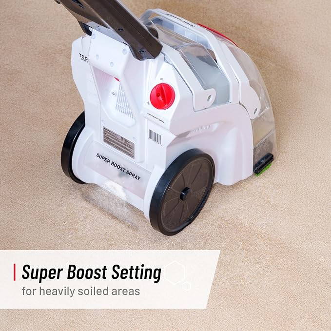 Rug Doctor Pet TruDeep Carpet Cleaner with Pet Upholstery Tool | Best-In-Class Suction Power for Pet Households, Dual Brush Cross-Action Technology for One-Pass Cleaning, Pro-Grade