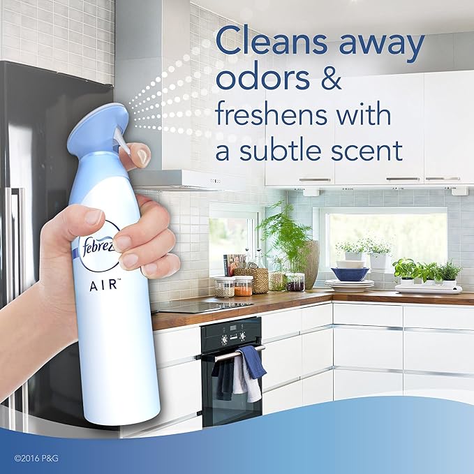 Febreze Air Refresher - with Gain Moonlight Breeze Scent - with New OdorClear Technology - Net Wt. 8.8 OZ (250 g) Per Bottle - Pack of 2 Bottles