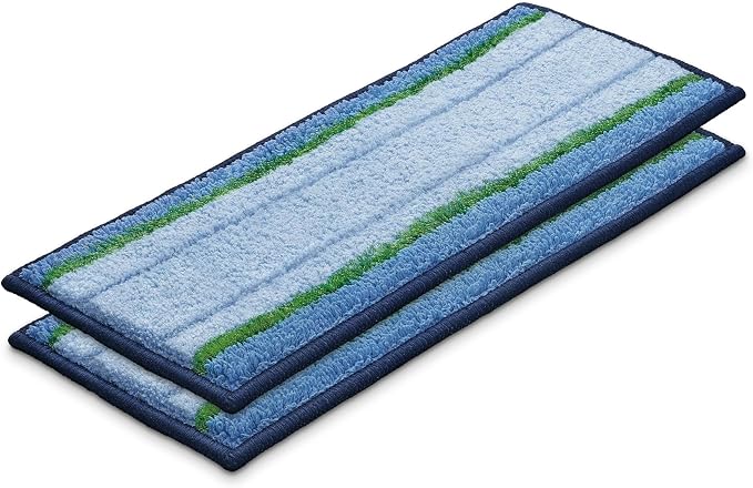 iRobot® Authentic Replacement Parts- Braava Jet® m Series Washable Wet Mopping Pads, (2-Pack)