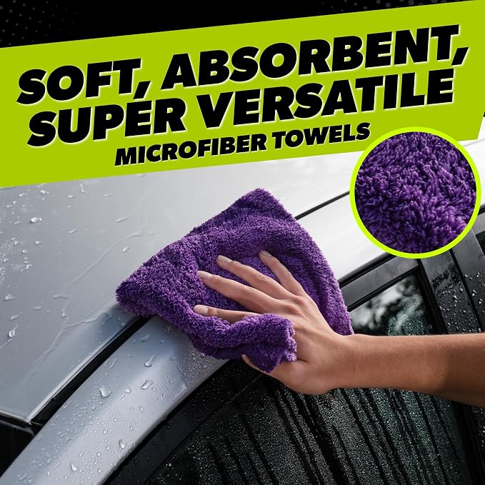Chemical Guys, Car Wash & Interior Detailing Kit, Soap, Cleaner & Towels | Covers outside and inside in one box so a weekend driver can do a full detail without buying pieces separately