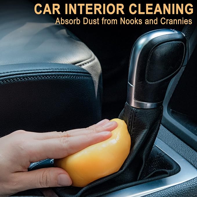 TICARVE 2pack Cleaning Gel Car Putty Car Accessories Auto Detailing Kits | Car Interior Cleaning Kits Clean Supplies Slime For Automotive Keyboard Laptop Dust Remover Reusable Gift For Men Women