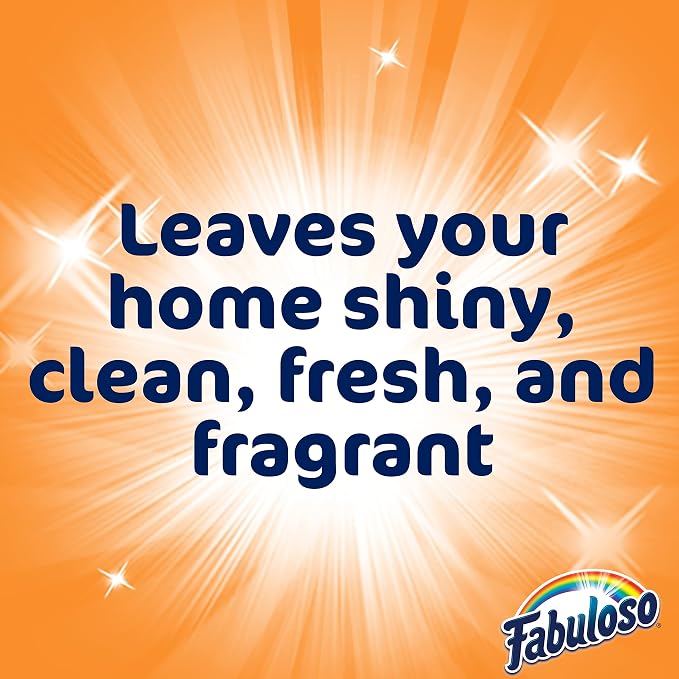 Fabuloso Multi-Purpose Cleaner and Floor Cleaner, 2X Concentrated Formula, Long-Lasting Freshness, Spring Fresh Scent, 56 oz (Pack of 2)