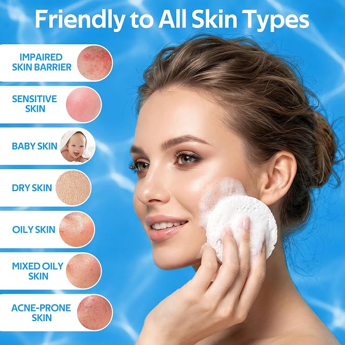 200 PCS Compressed Facial Sponges,White Cellulose 100% Natural Cosmetic Spa Sponges for Facial Cleansing, Exfoliating Mask, Makeup Removal