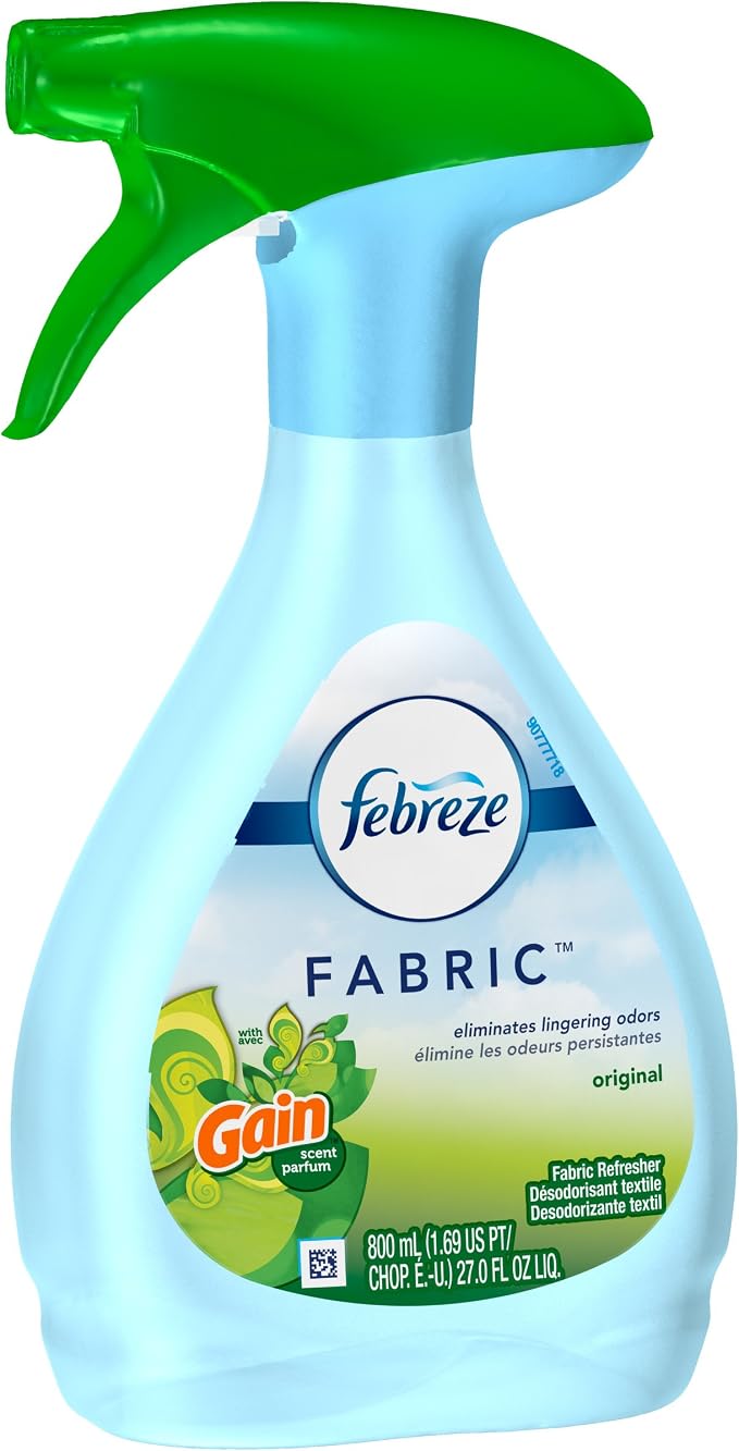 Febreze With Gain Original Scent Fabric Refresher, 27 oz