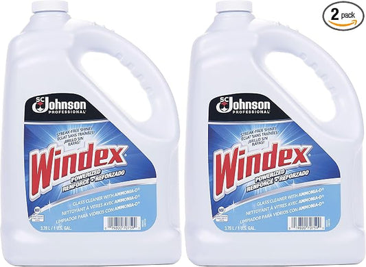Windex Unscented Glass 1 gallon (Pack of 2)