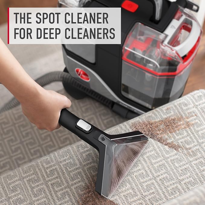 Hoover CleanSlate XL Deep Cleaning Carpet + Upholstery Spot Cleaner Machine | Includes Specialized Tools, Permanent Stain Remover, Pair with Hoover Portable Spot Cleaner Solution
