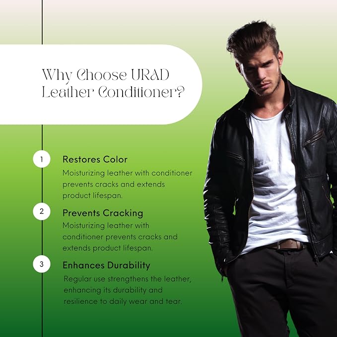 Leather Conditioner 7oz Neutral – Premium Care for Leather Furniture, Shoes, Car Seats, and More!