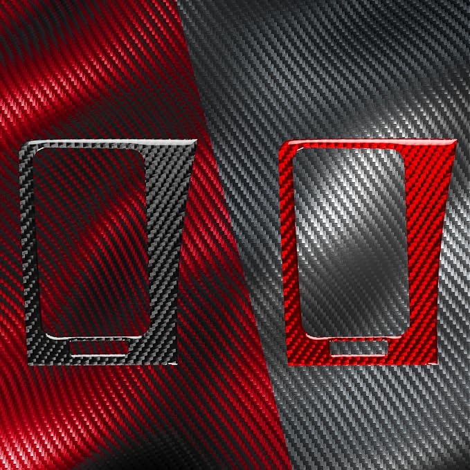 Air Vent Decor Stickers Fit for Toyota 4Runner 2003-2009 Carbon Fiber | for 4 Runner(N210)2003-2009 SR5/Sport Edition/Limited|Accessories|Passenger Side Interior Trim|Thick Overlay|Anti-scratch|