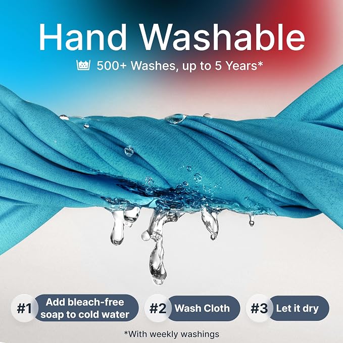 Koala Lens Cleaning Cloth | Japanese Microfiber | Blue & Purple (Pack of 3) | Glasses Cleaning Cloths | Eyeglass Lens Cleaner | Eyeglasses, Camera, VR/AR Headset, and Screen Cleaner | Washable & Reusable