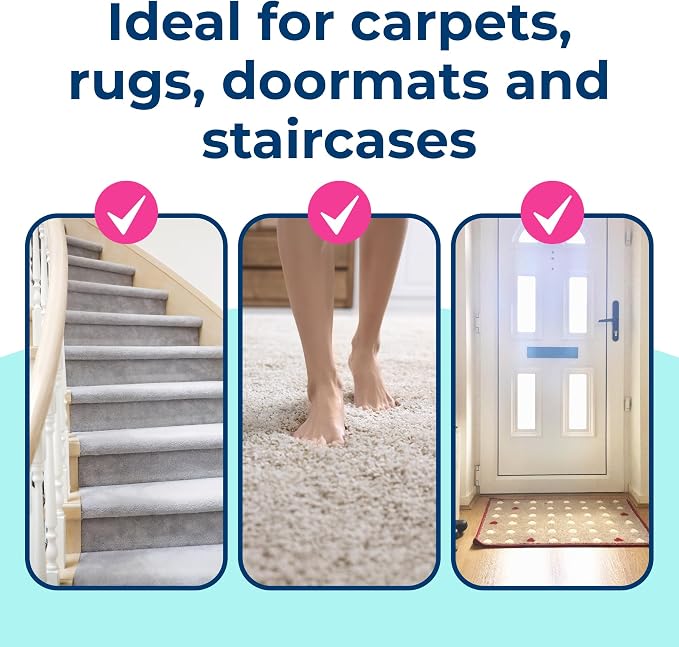 Carbona 2-in-1 Oxy-Powered Carpet Cleaner (13.5 Fl Oz), Spot Cleaner with Dual Sponge & Bristle Applicator for Targeted Cleaning, Fast Formula