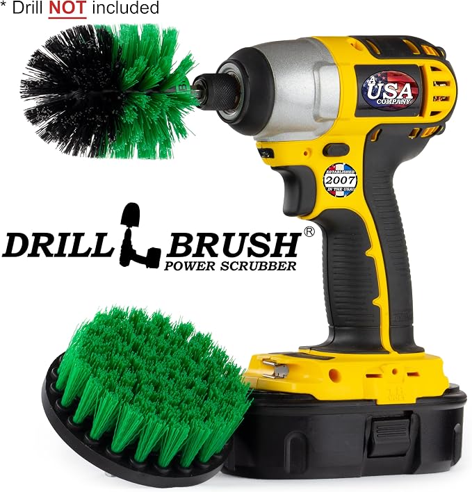 Kitchen Cleaning Supplies - Household Kitchen Cleaners - Cast Iron Skillet Scrubber - Pots and Pans Cleaning Brush - Stove Scrub Brush - Oven Rack Cleaning Tool - Sink Scrubbing Brush - Table Cleaner