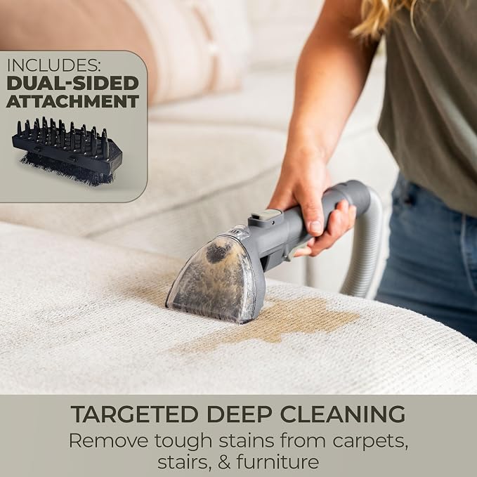 Kenmore SpotLite Go Pet Portable Carpet & Upholstery Spot Cleaner Machine | 16KPa Power Suction Lightweight Deep Cleaning for Pet Messes, Couch, Area Rugs and Car Seats