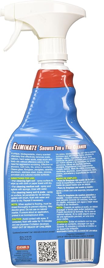 Eliminate® Shower, Tub & Tile Cleaner, 25 oz