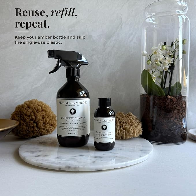 Murchison-Hume All-Purpose Cleaner Concentrate – Natural, Non-Toxic, Safe on All Surfaces – Plant-Based Multi-Surface Spray for Kitchen, Bathroom & Home – Makes 35 Fl Oz-Australian White Grapefruit