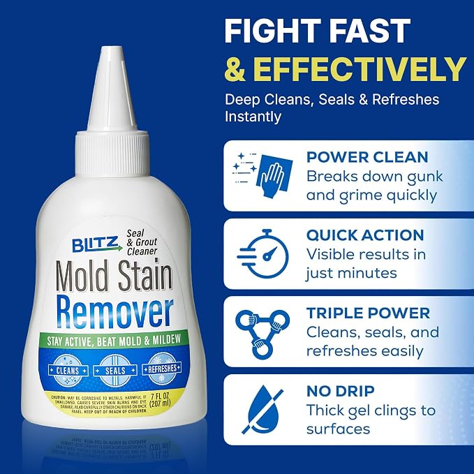 Heavy Duty Gel Cleaner – Thick Gel Formula for Bathrooms, Showers, Washing Machines, Grime, Grunk and Tiles – Targets Tough Stains and Odors – No Harsh Scrubbing Required – Easy to Apply