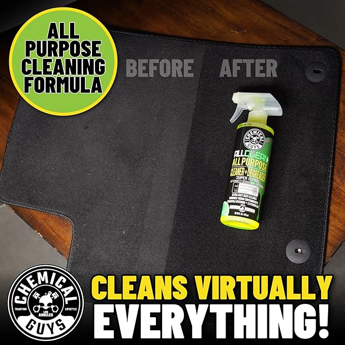 Chemical Guys, All Clean+ Citrus All-Purpose Cleaner, Dilutable, 1 Gallon | Citrus all-purpose cleaner cuts grease, grime and dirt on interior and exterior surfaces, dilutable to any strength