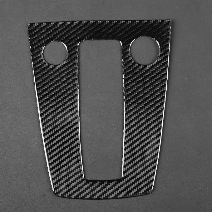 Carbon Fiber Gear Shift Stickers Fit for Audi A3 8Y S3 RS3 2021-2025 | for Sportback 2021-2025 | Trim Gear Shift Panel Cover Center Console | Self-adhesive