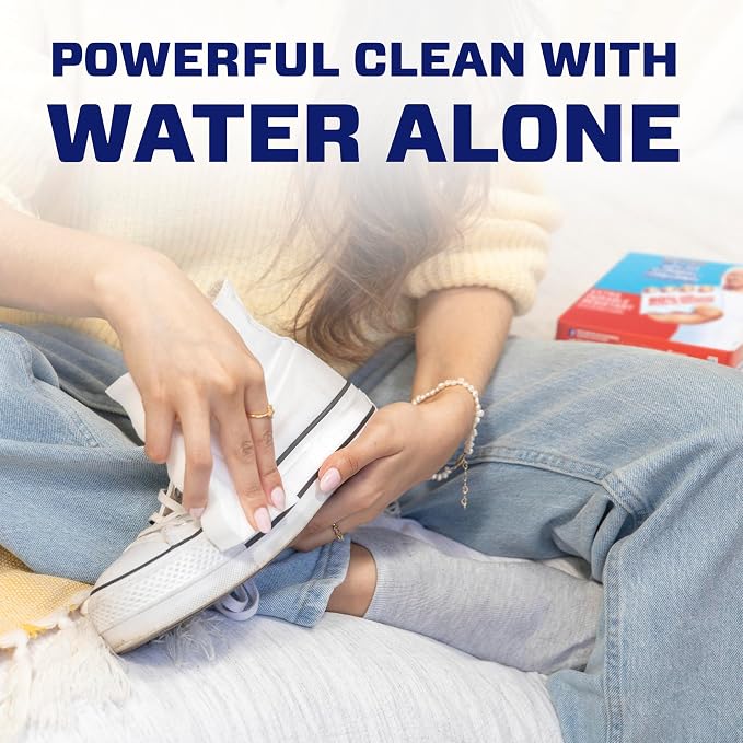 Mr. Clean Magic Eraser, All Purpose Cleaner, Cleaning Scrubber, Wall, Sneaker, Kitchen, Bathroom, Shower, Melamine Sponge, Pads, Extra Durable, 7ct