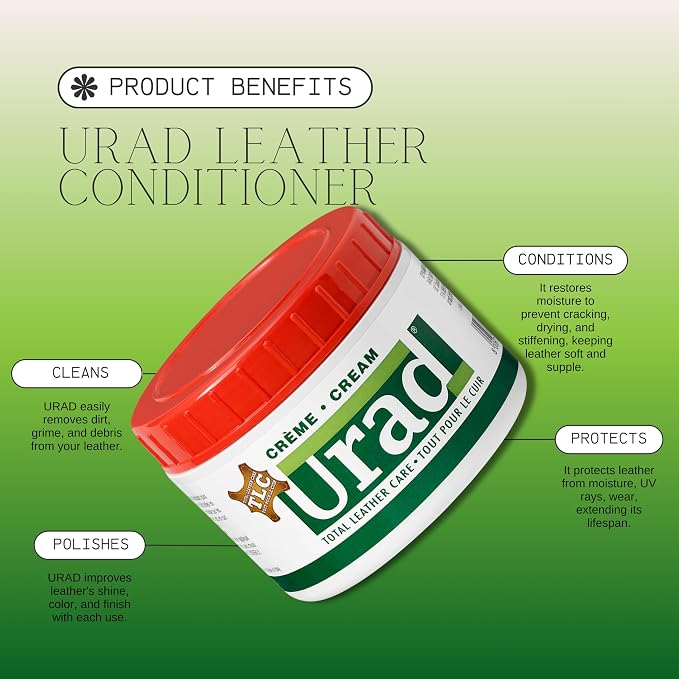Leather Conditioner 7oz (200g) Red – Compact, Color-Enhancing Leather Care for Red Shoes, Bags, Jackets, and Accessories