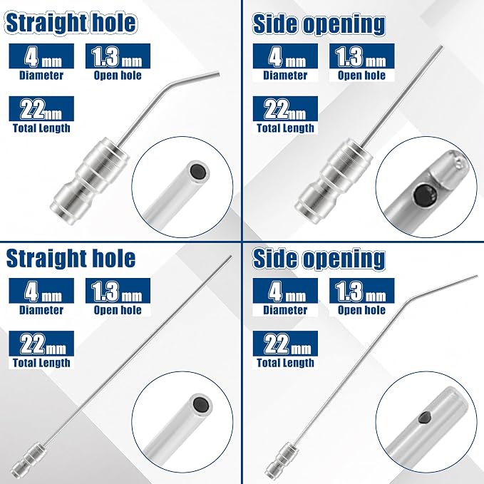 Pressure Washer Needle Nozzle Kit – Stainless Steel Flush Wand | 1-2GPM Pressure Washer Extension Spray Tips, 1/4" Quick Connect Washing Machine, AC Coil, Water Heater, Appliance Cleaning