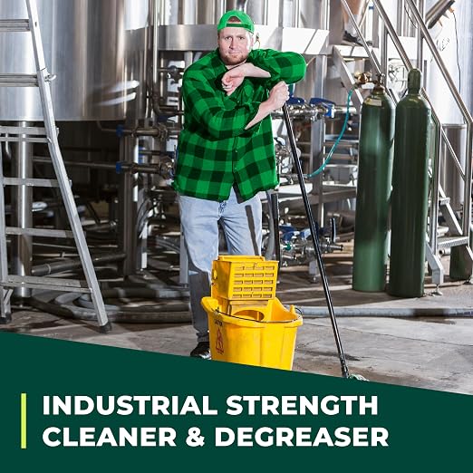 Simple Green Industrial Cleaner And Degreaser, Concentrated, 1 Gal Bottle (Pack of 4)