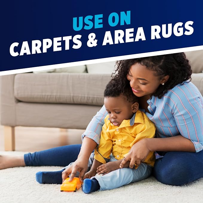 OxiClean Large Carpet Cleaner Liquid Solution, 64 fl oz | Steam Cleaning Machines, Carpet Cleaner Solution, Carpet Shampoo, Deep Cleans Carpet Fibers