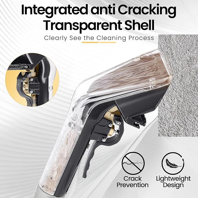 【Upgrade】Universal Upholstery Attachment with 12-FT Hose,Compatible with Rug Doctor Mighty Pro,X3,Wide Track Carpet Cleaner,Clean Carpet,Stair, Mattresse,Remove Dirt and Odor,2-Year Warranty