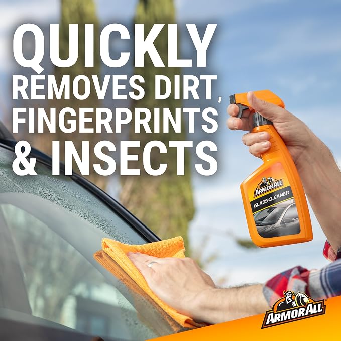 Armor All Liquid Auto Glass Cleaner by Armor All, Glass Cleaners for Cars, Trucks, 22 Fl Oz Each