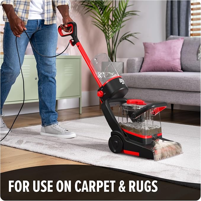 Dirt Devil Pet Carpet Cleaner Solution, 64 Oz., Tropical Breeze Scent | Carpet Shampoo Solution, Eliminates Pet Stains and Odors, Pair with Dirt Devil Full Size Carpet Cleaner Machines