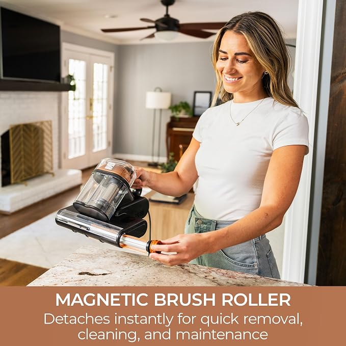 Kenmore Bed Mattress Vacuum with UV-C Light & HEPA Filter | Handheld Bed Vacuum Cleaner Machine with 131°F heat drying for Couch, Pet Hair - MC2010