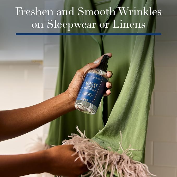 The Laundress Beauty Sleep Fabric-Spray, Wrinkle Release & Pillow Spray, Fabric Refresher, Upholstery and Linen, Tranquil Comforting Inspired Scent, 8 Fl Oz, (Pack of 2)