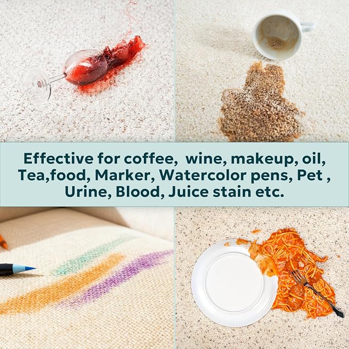 Upholstery Cleaner for Couch Furniture: Strength Multi-Surface Stain Remover Spray for Carpet Spot - Pet-Safe Non-Toxic Quick-Drying for Fabric Sofas Rug Furniture Couches & Car Interiors | for Carpet Spot - Pet-Safe Non-Toxic Quick-Drying for Fabric S...