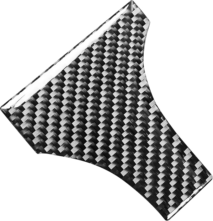 Real Carbon Fiber Trim for Ford Mustang GT Shelby Accessories | for 2005 2006 2007 2008 2009，Headlight Switch Panel Cover，Thick Overlay Sticker Decal，3PCs
