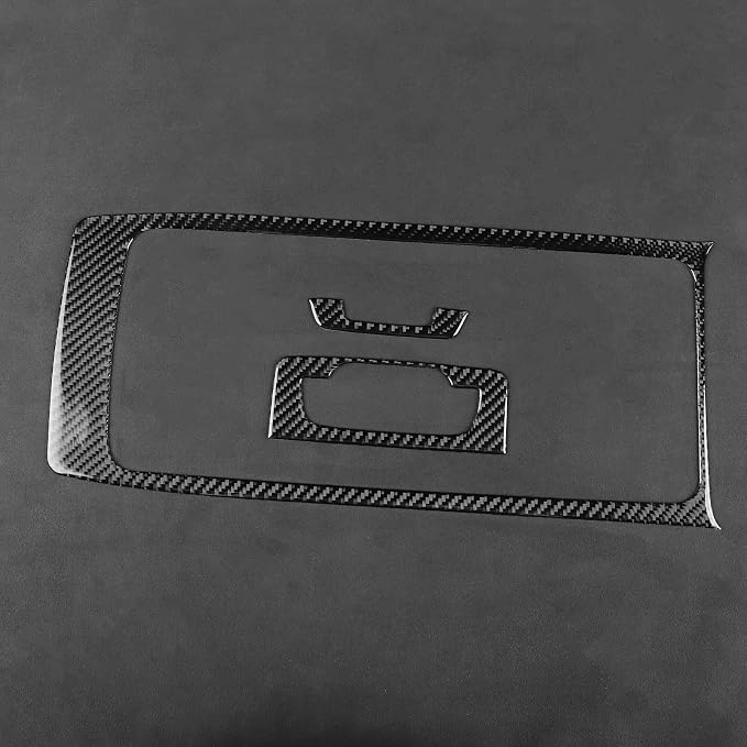 Real Carbon Fiber Trim for Honda CRV Accessories | for CR-V 2012 2013 2014 2015 2016 Center Control Armrest Box Panel Frame Sticker Interior Thick Overlay Decal