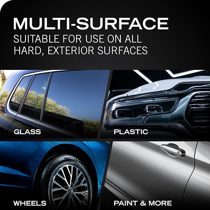 Turtle Wax Hybrid Solutions Ceramic Spray Coating, High Shine Car Wax, Offers Durable Paint Protection, Extreme Water Beading Action, Safe for Glass, Wheels, Trim and More, 16 oz (Pack of 1)